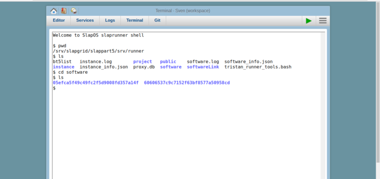 SlapOS Webrunner | Terminal - Software Releases
