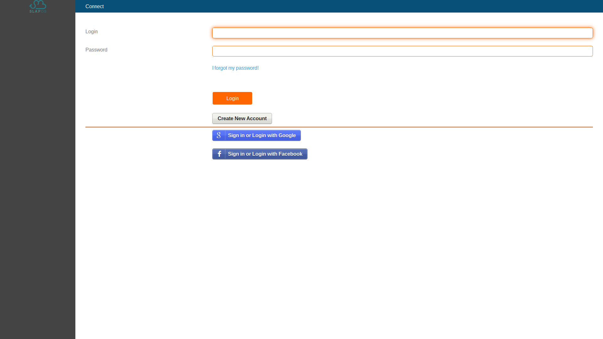 SlapOS Login