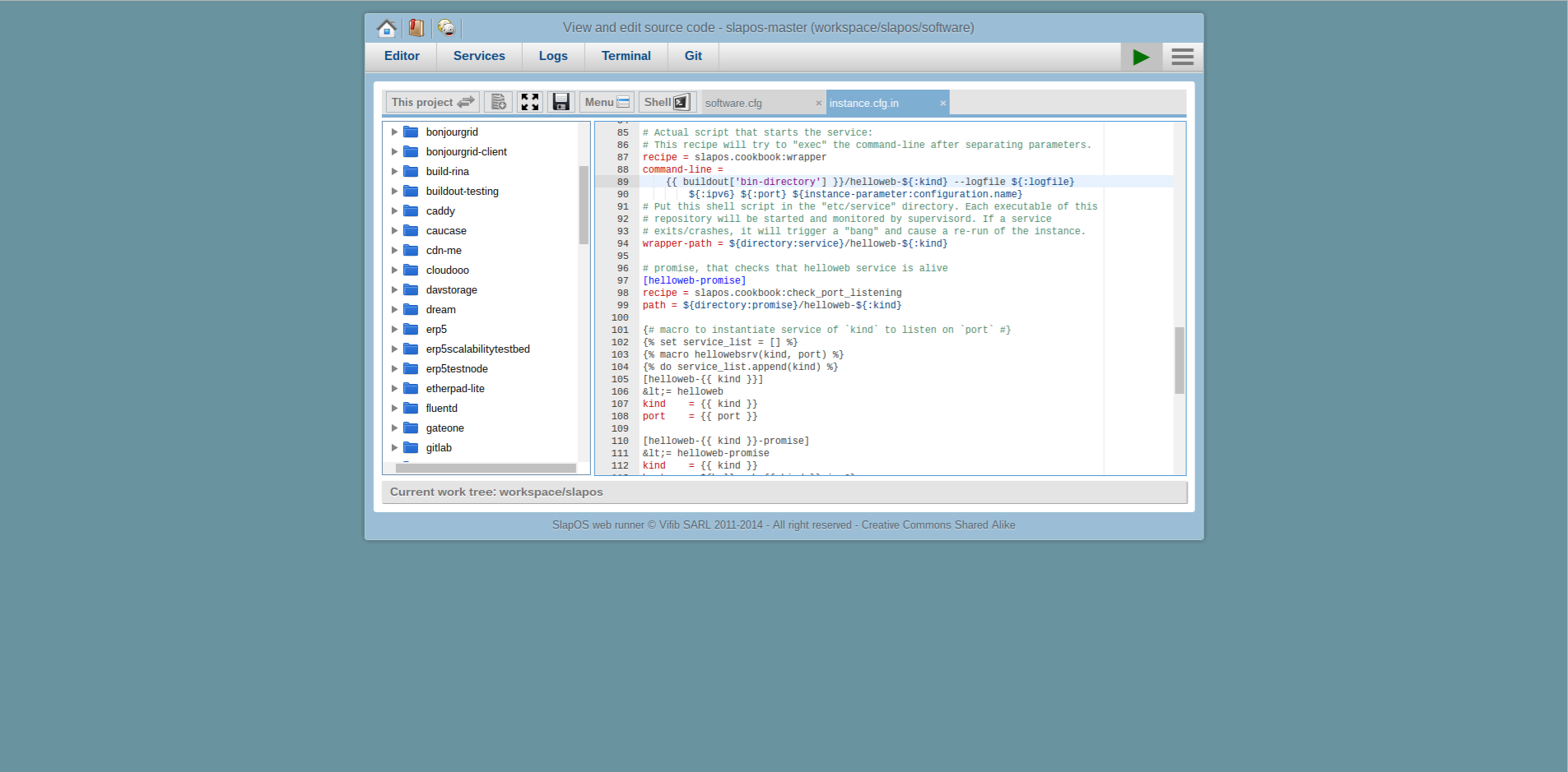 Extending Software Release - Webrunner Interface - Software Rebuild