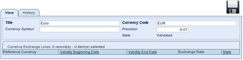 TioLive Currencies Module Screenshot